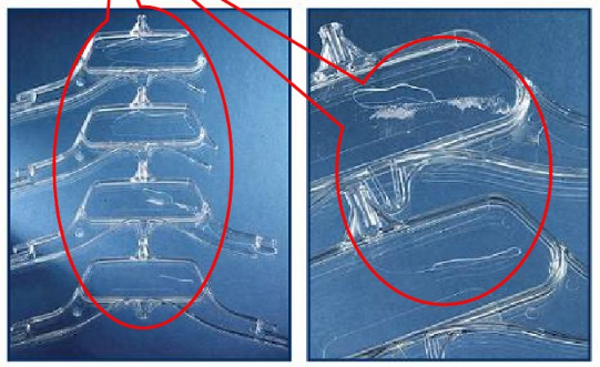 注塑成型缺陷十三：困氣（包風）